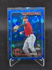 2024 Topps Chrome Sapphire Edition Base Set José Tena #678 card