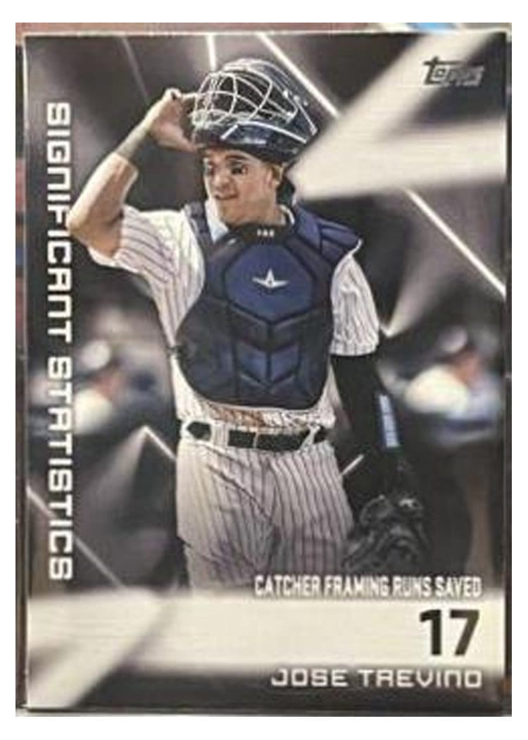 2023 Topps Significant Statistics Jose Trevino #SS-18 card
