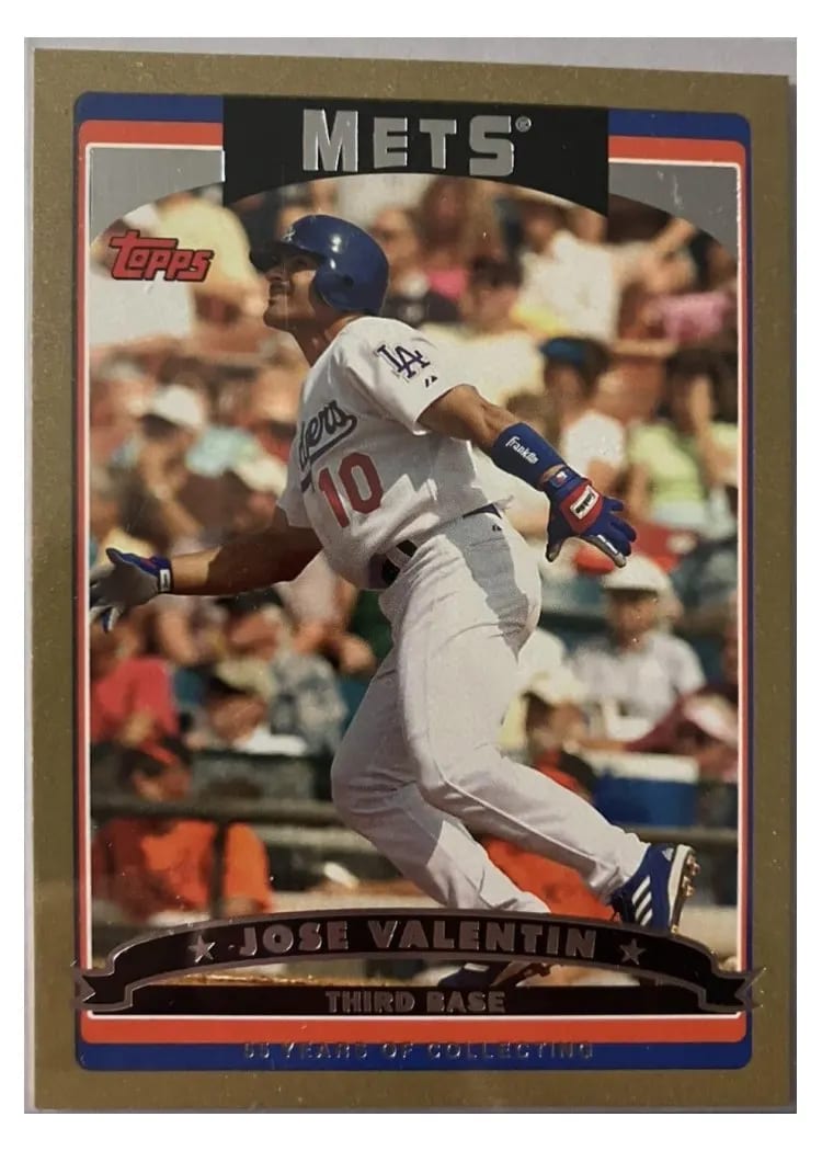 2006 Topps Jose Valentin #2 card