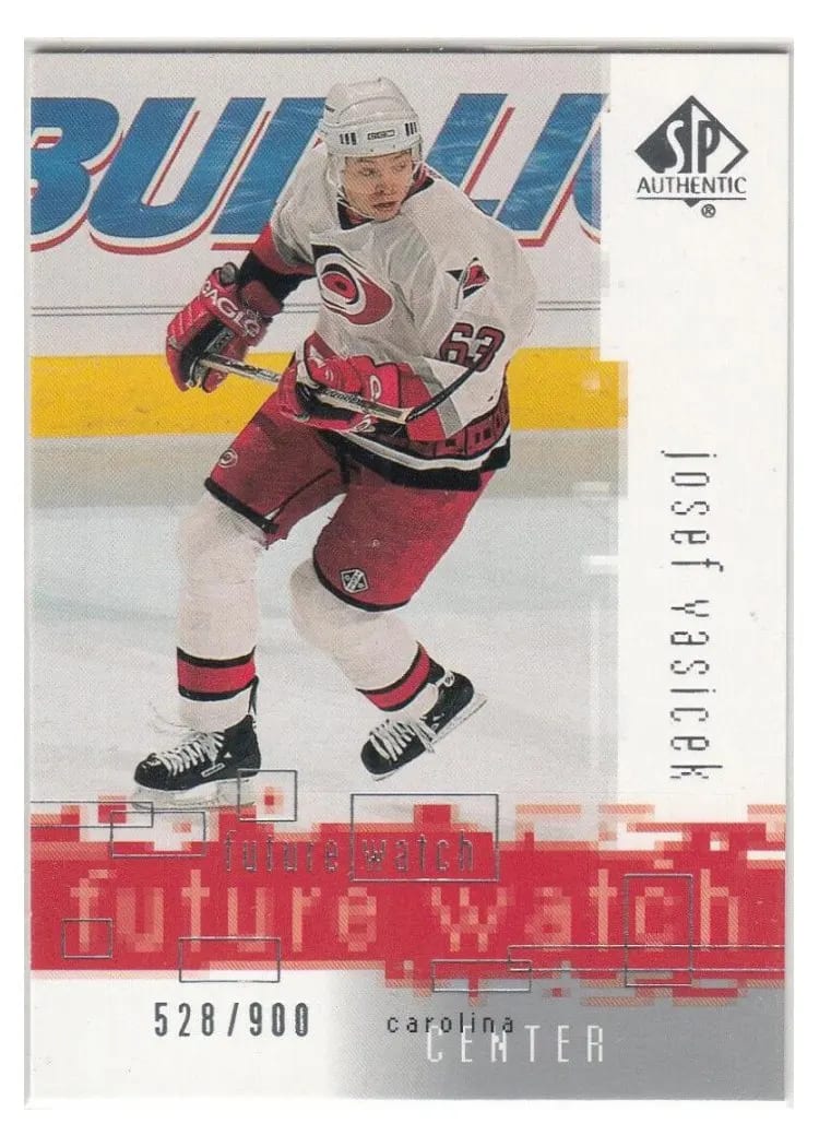 2000 SP Authentic Josef Vasicek #96 card