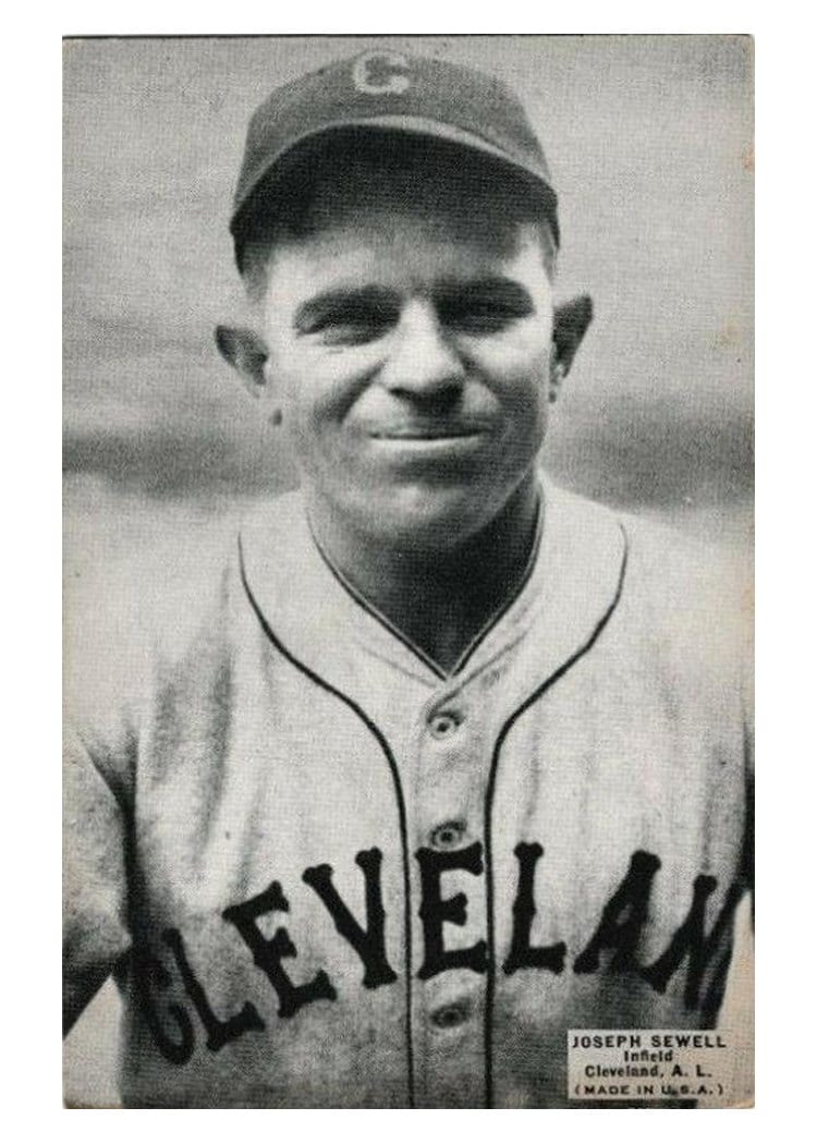 1925 Exhibits Joseph Sewell card