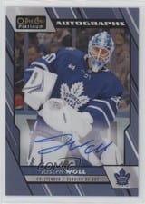 2023-24 O-Pee-Chee Platinum Blue Rainbow Autos Joseph Woll #BA-JW card