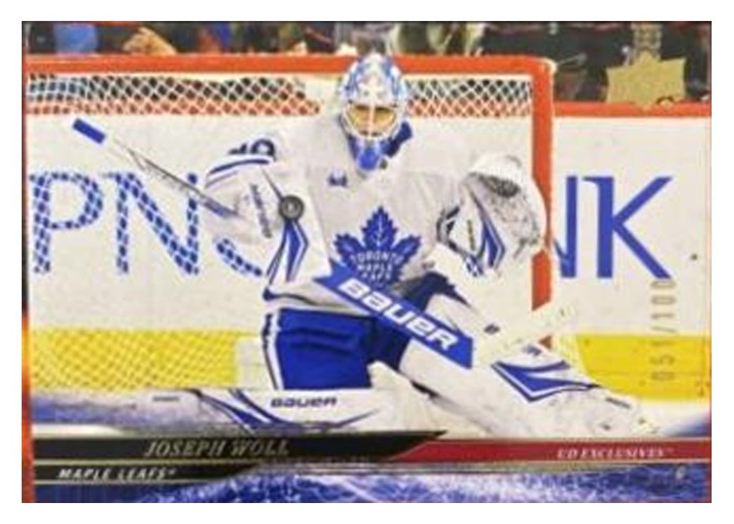 2024-25 Upper Deck Base Set Joseph Woll #175 card