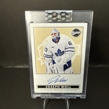 2024-25 Upper Deck Clear Cut Vintage Autos Joseph Woll #VA-JW