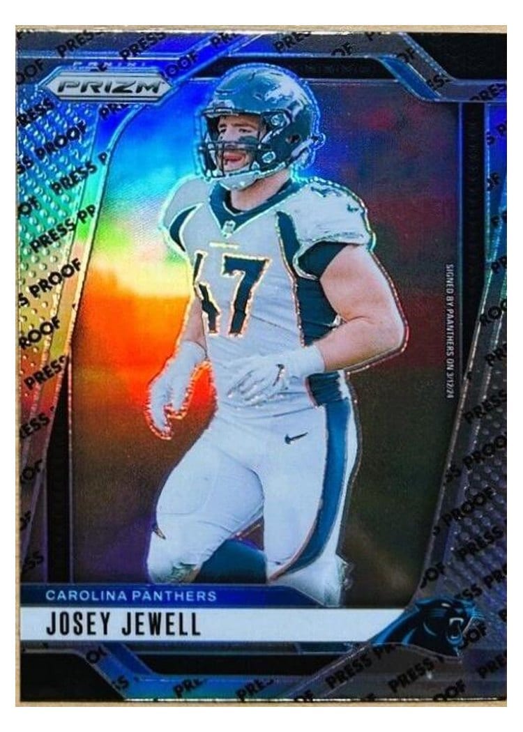 2024 Panini Prizm Base Set Josey Jewell #42 card