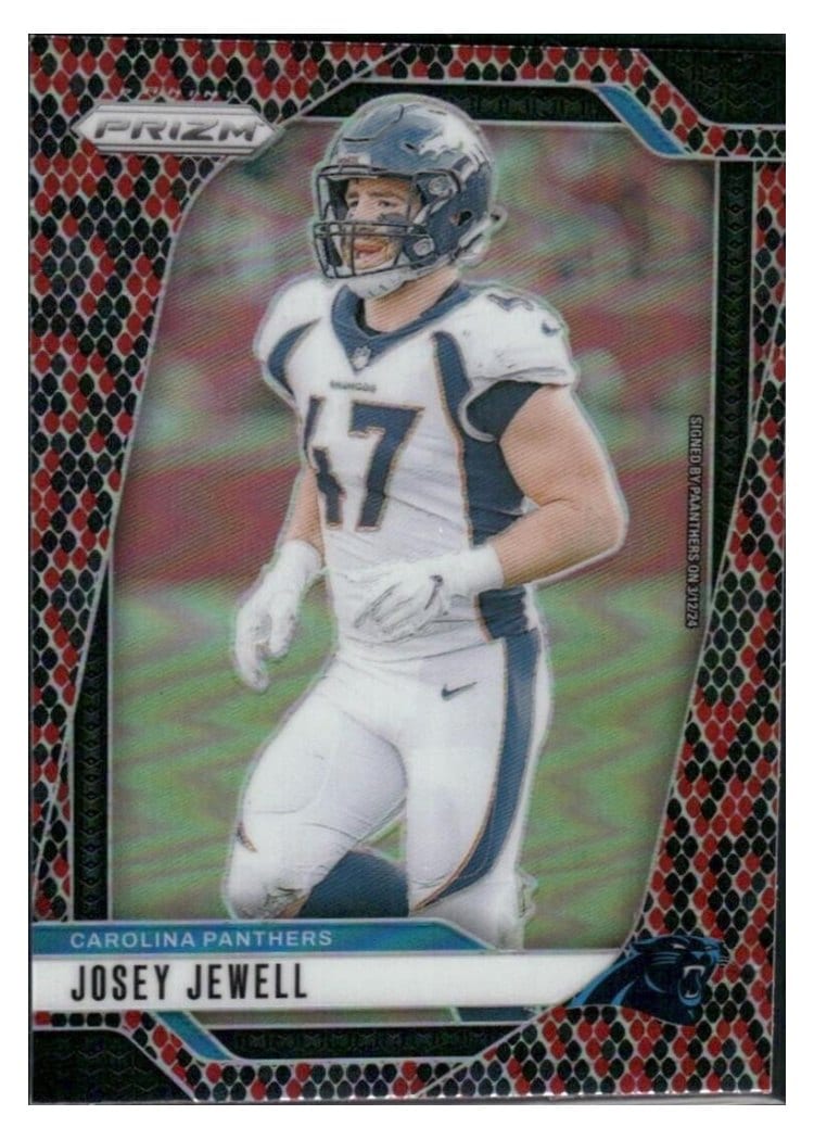 2024 Panini Prizm Base Set Josey Jewell #42 card