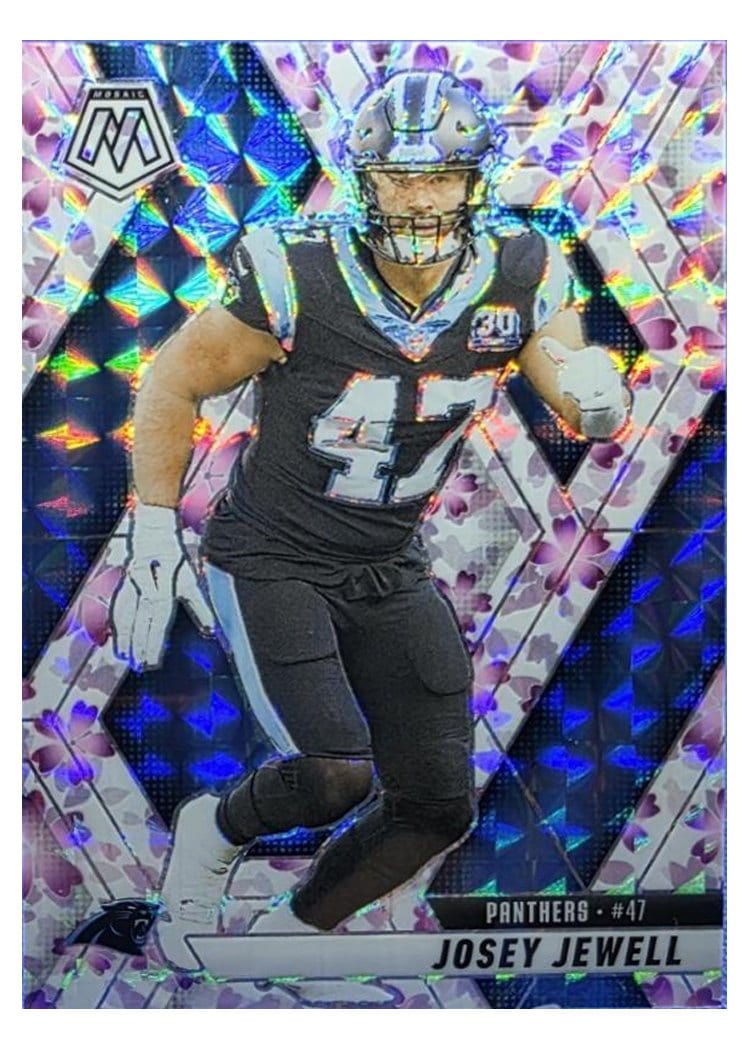 2025 Panini Mosaic Base Set Josey Jewell #248 card