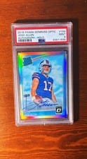 2018 Donruss Optic Josh Allen Autograph Holo #154 card