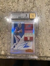 2018 Panini Contenders Rookie Ticket Josh Allen #105 card