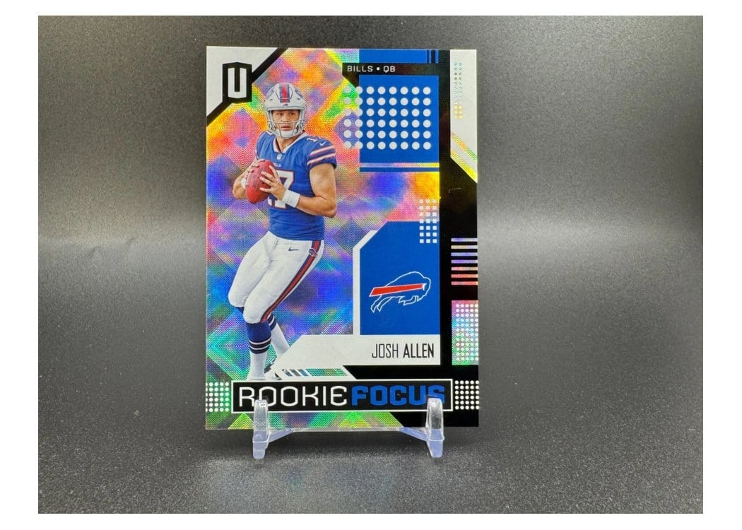 2018 Panini Unparalleled Rookie Focus Josh Allen #RF-JA card