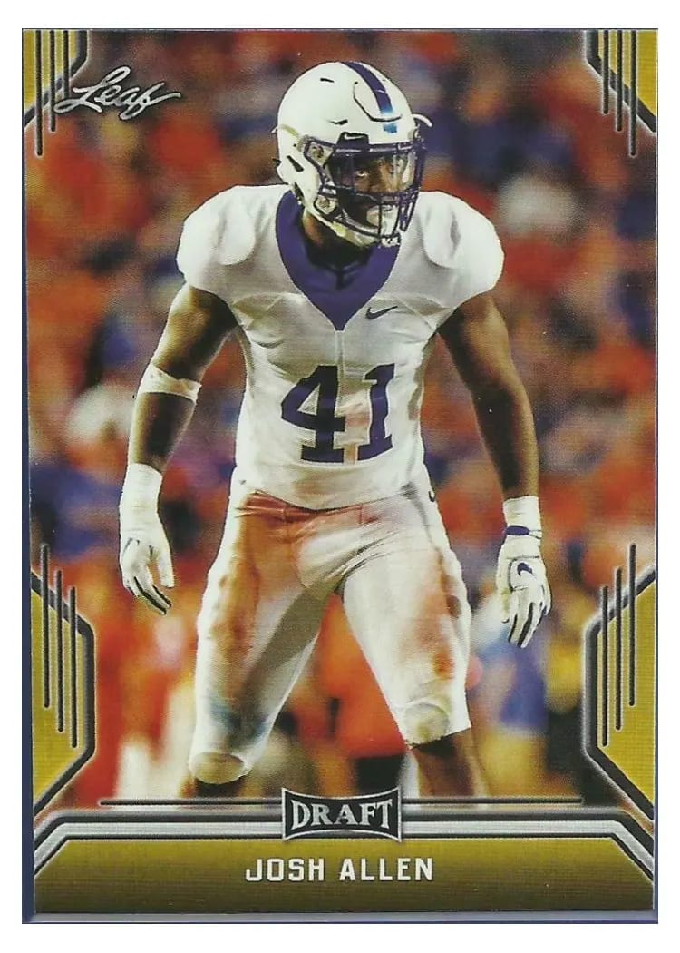 2019 Leaf Draft Josh Allen #42 card