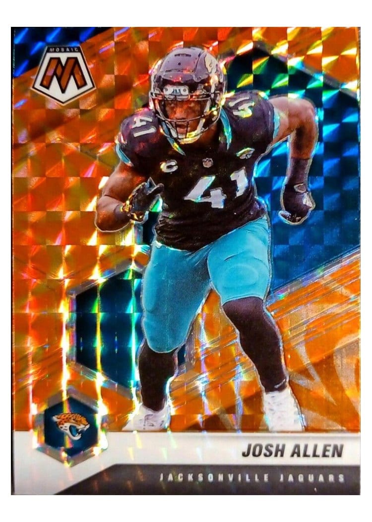 2021 Panini Mosaic Base Set Josh Allen #102 card