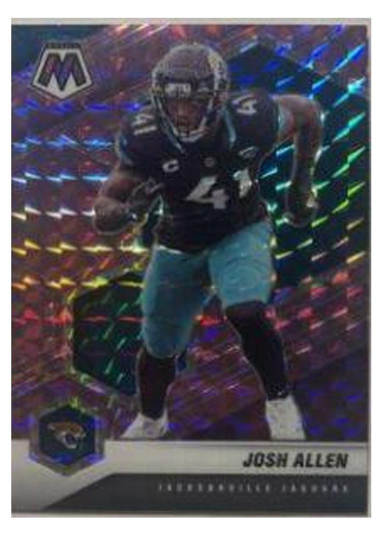 2021 Panini Mosaic Base Set Josh Allen #102 card