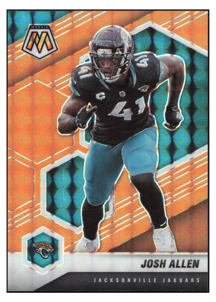 2021 Panini Mosaic Base Set Josh Allen #102 card