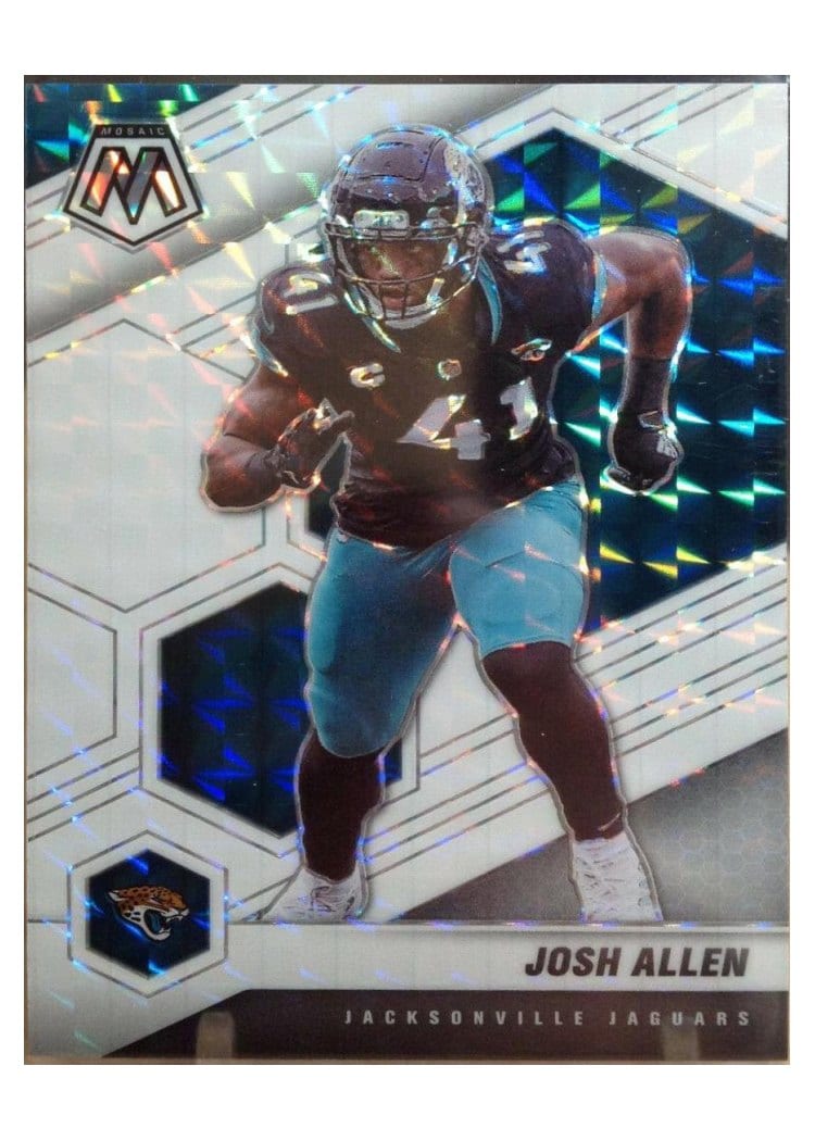 2021 Panini Mosaic Base Set Josh Allen #102 card
