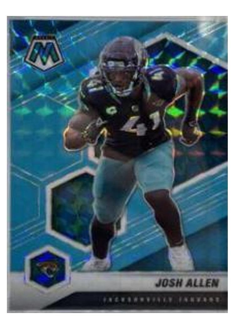 2021 Panini Mosaic Base Set Josh Allen #102 card