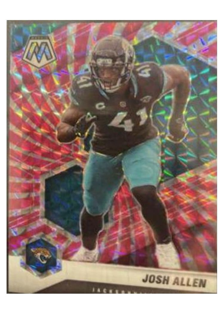 2021 Panini Mosaic Base Set Josh Allen #102 card