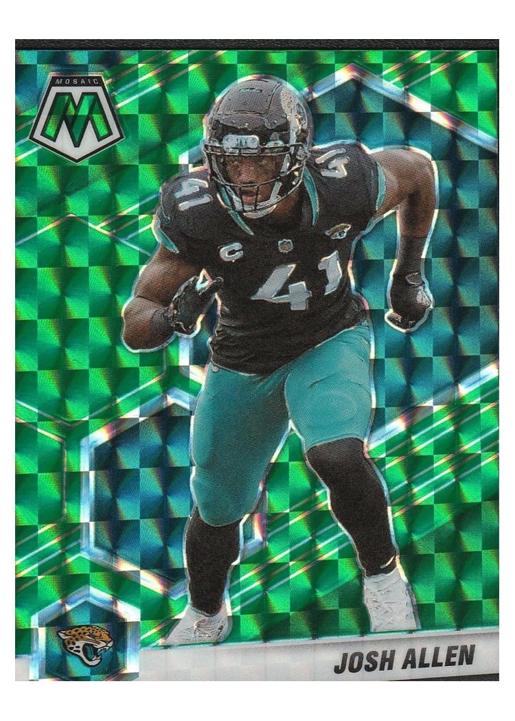 2021 Panini Mosaic Base Set Josh Allen #102 card
