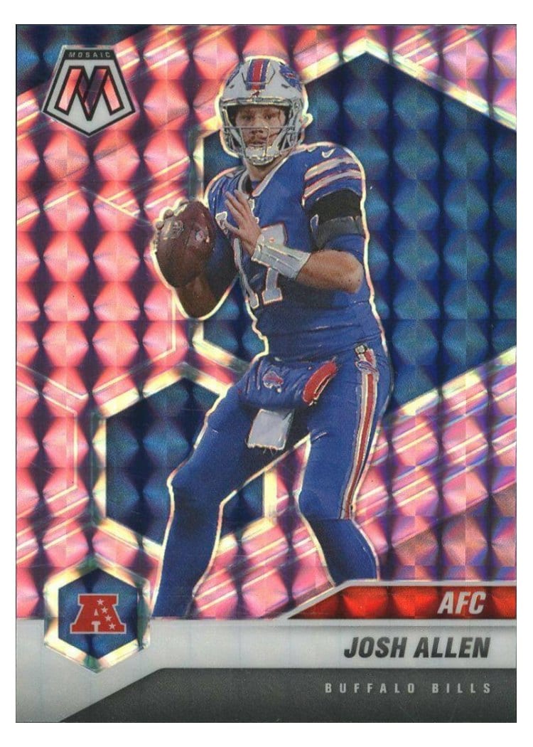 2021 Panini Mosaic Base Set Josh Allen #227 card