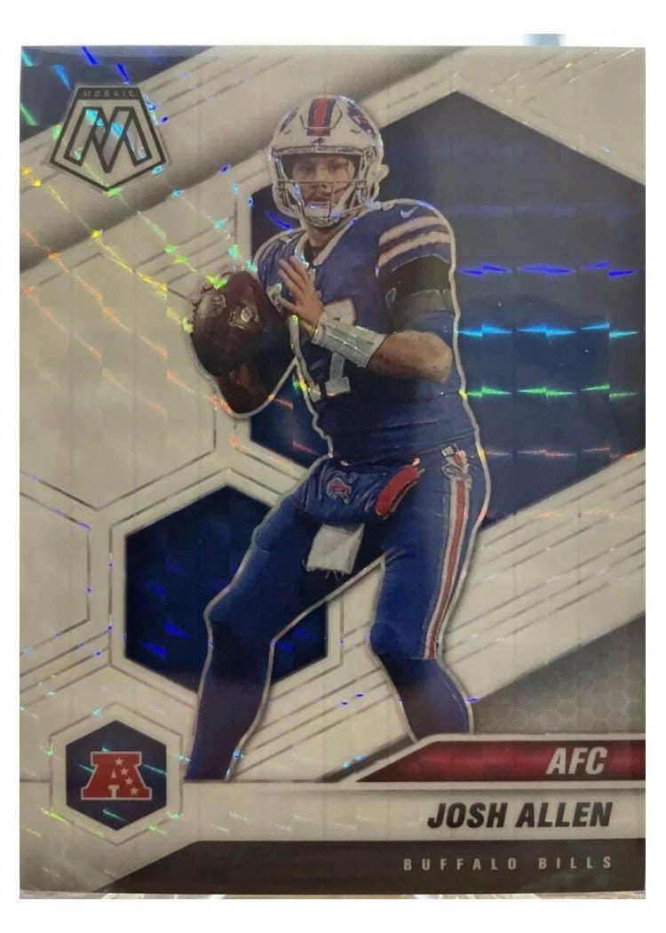 2021 Panini Mosaic Base Set Josh Allen #227 card