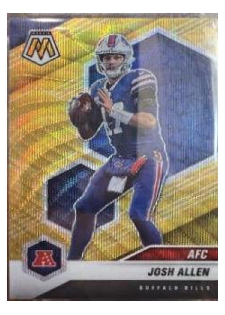 2021 Panini Mosaic Base Set Josh Allen #227 card
