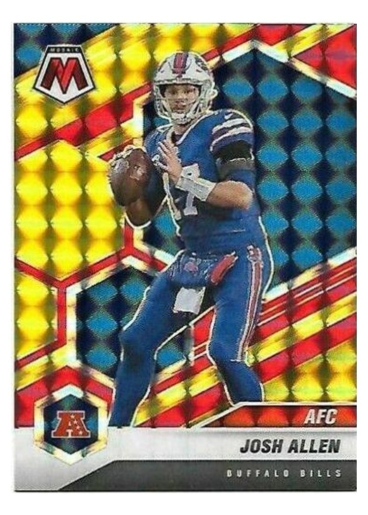 2021 Panini Mosaic Base Set Josh Allen #227 card