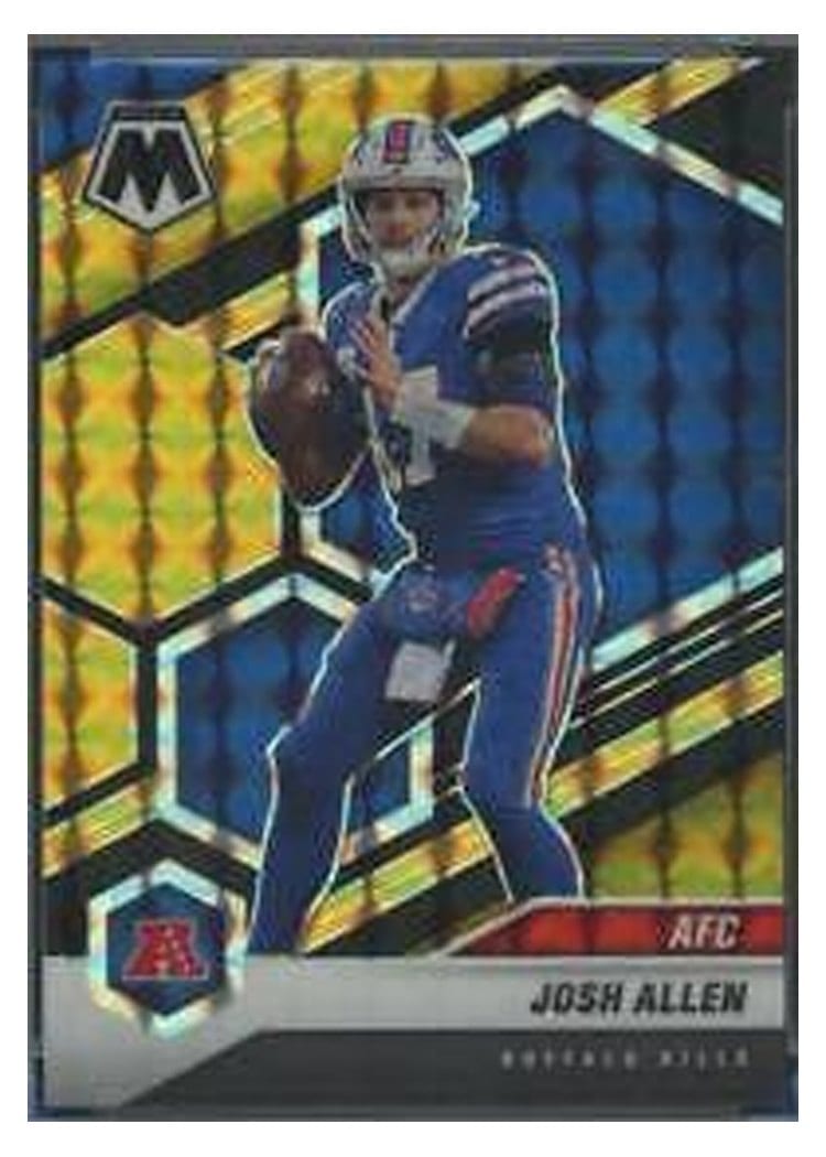 2021 Panini Mosaic Base Set Josh Allen #227 card