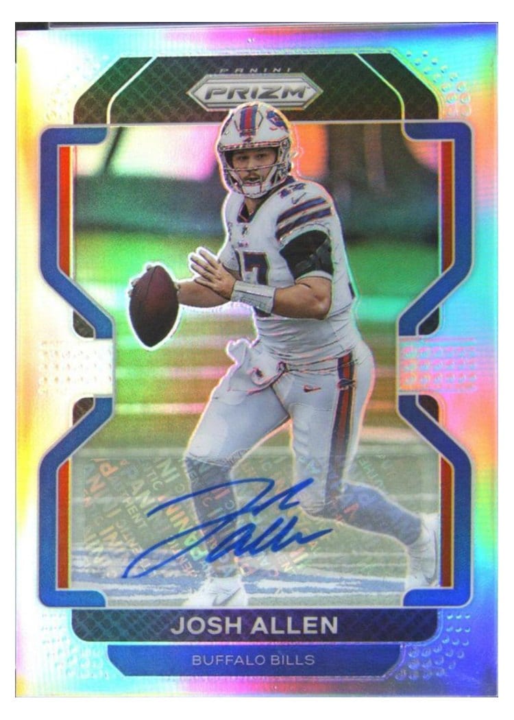2021 Panini Prizm Base Set Josh Allen #117 card