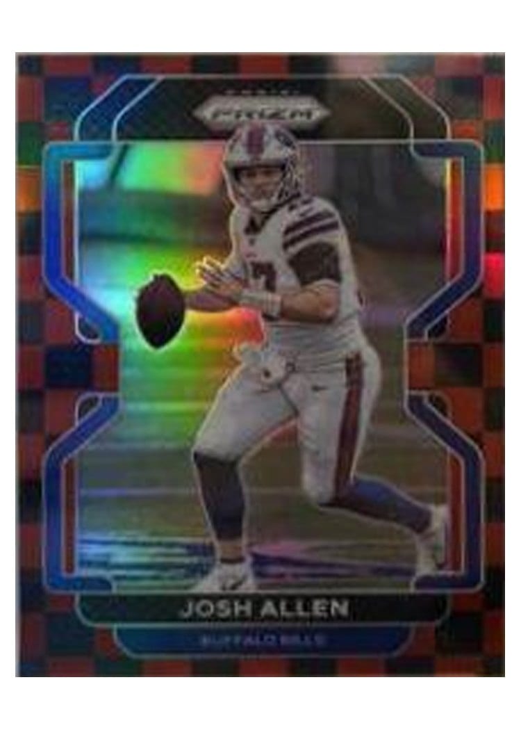 2021 Panini Prizm Base Set Josh Allen #117 card