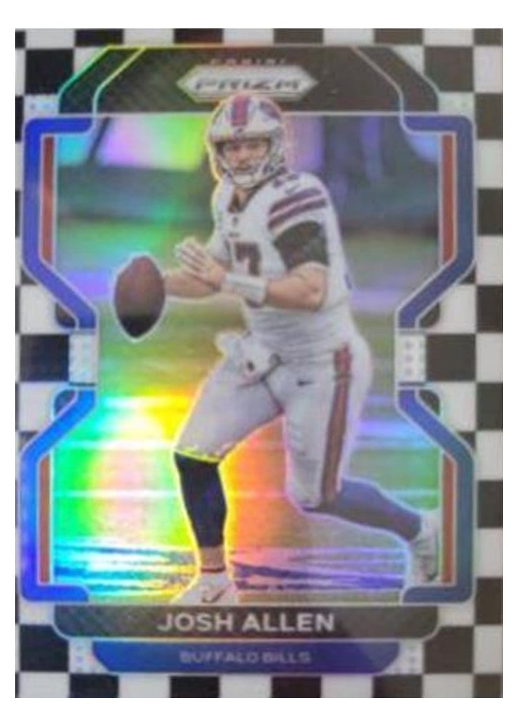 2021 Panini Prizm Base Set Josh Allen #117 card