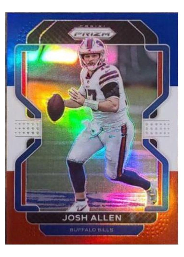 2021 Panini Prizm Base Set Josh Allen #117 card