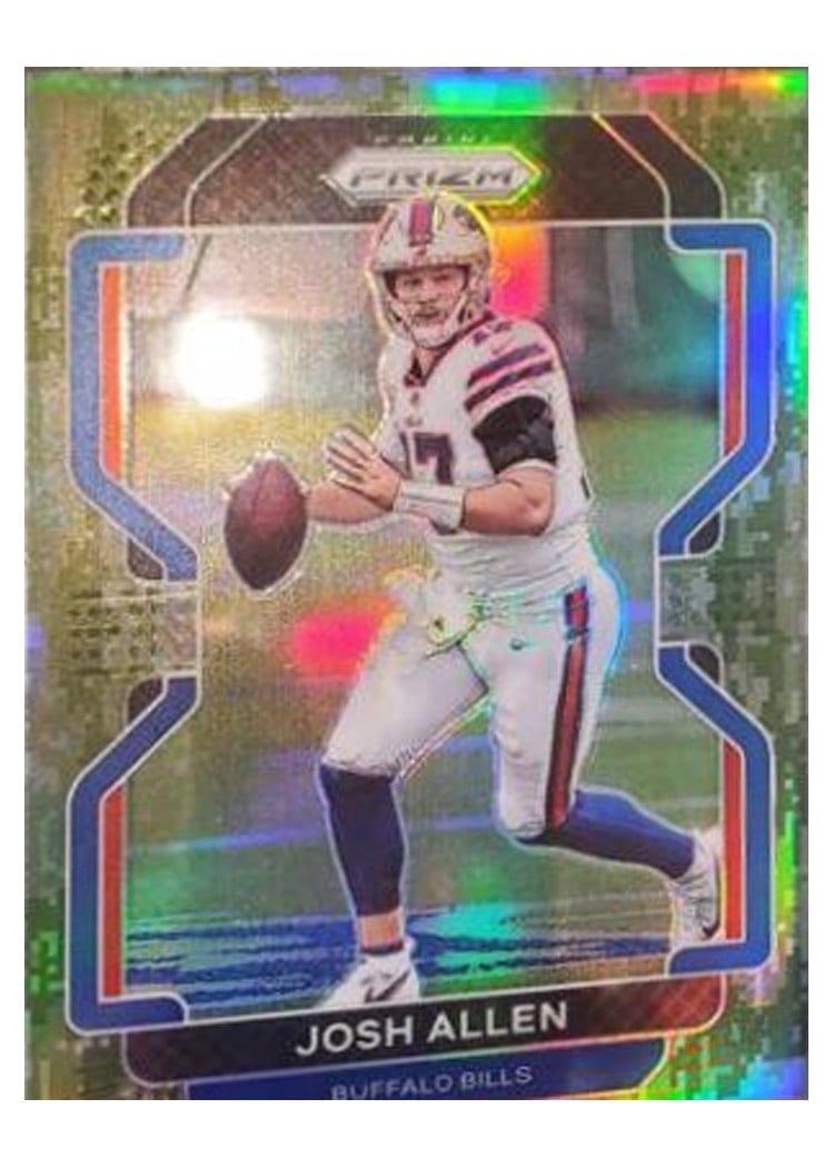 2021 Panini Prizm Base Set Josh Allen #117 card