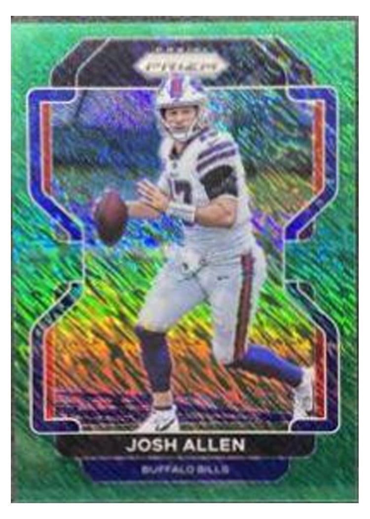 2021 Panini Prizm Base Set Josh Allen #117 card