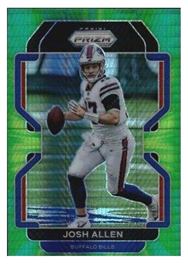 2021 Panini Prizm Base Set Josh Allen #117 card