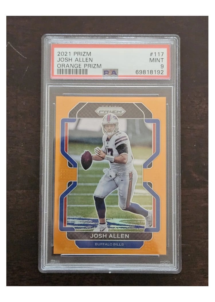 2021 Panini Prizm Base Set Josh Allen #117 card