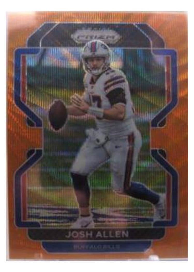 2021 Panini Prizm Base Set Josh Allen #117 card