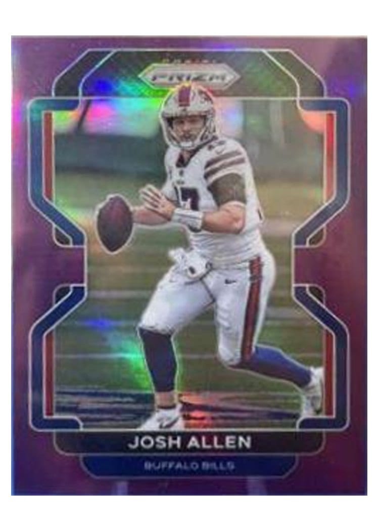 2021 Panini Prizm Base Set Josh Allen #117 card