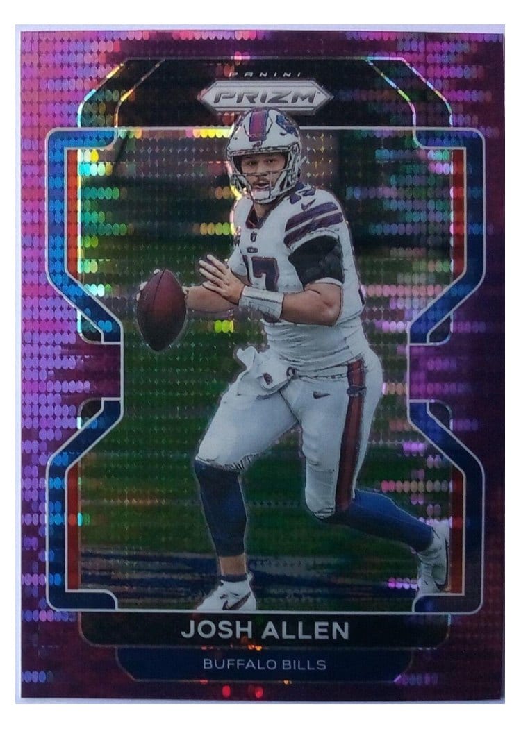 2021 Panini Prizm Base Set Josh Allen #117 card