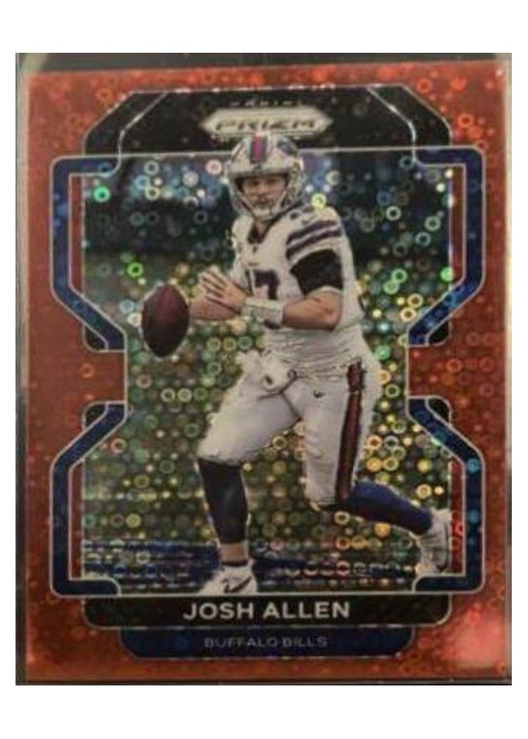 2021 Panini Prizm Base Set Josh Allen #117 card