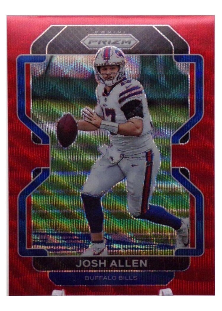 2021 Panini Prizm Base Set Josh Allen #117 card