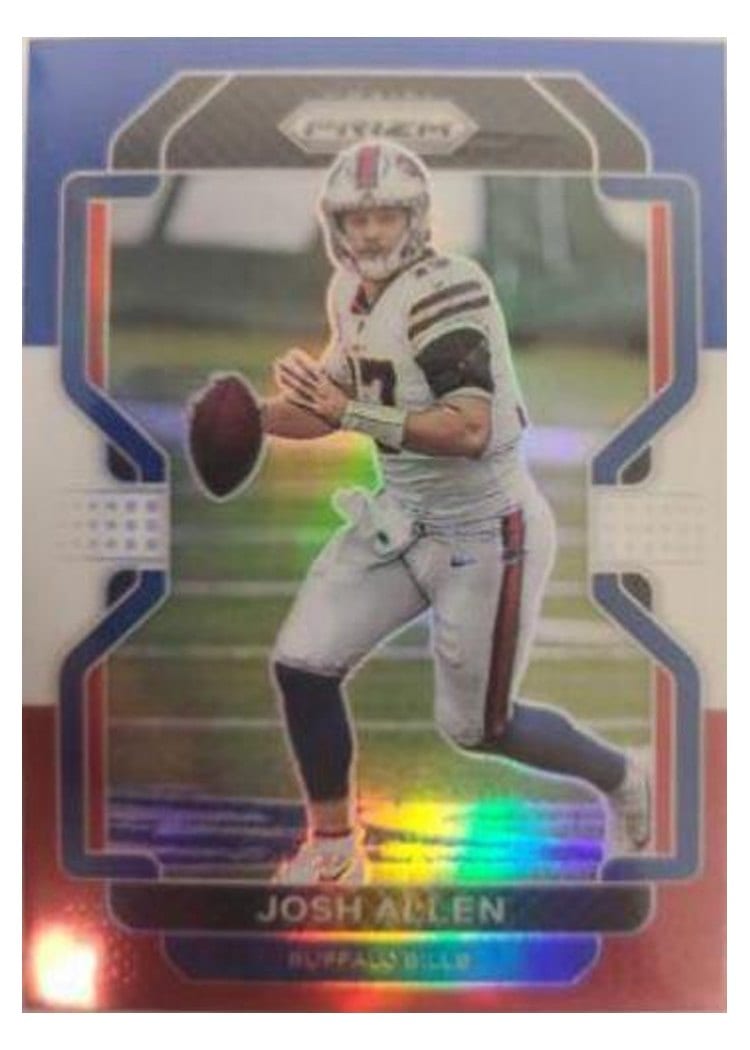 2021 Panini Prizm Base Set Josh Allen #117 card