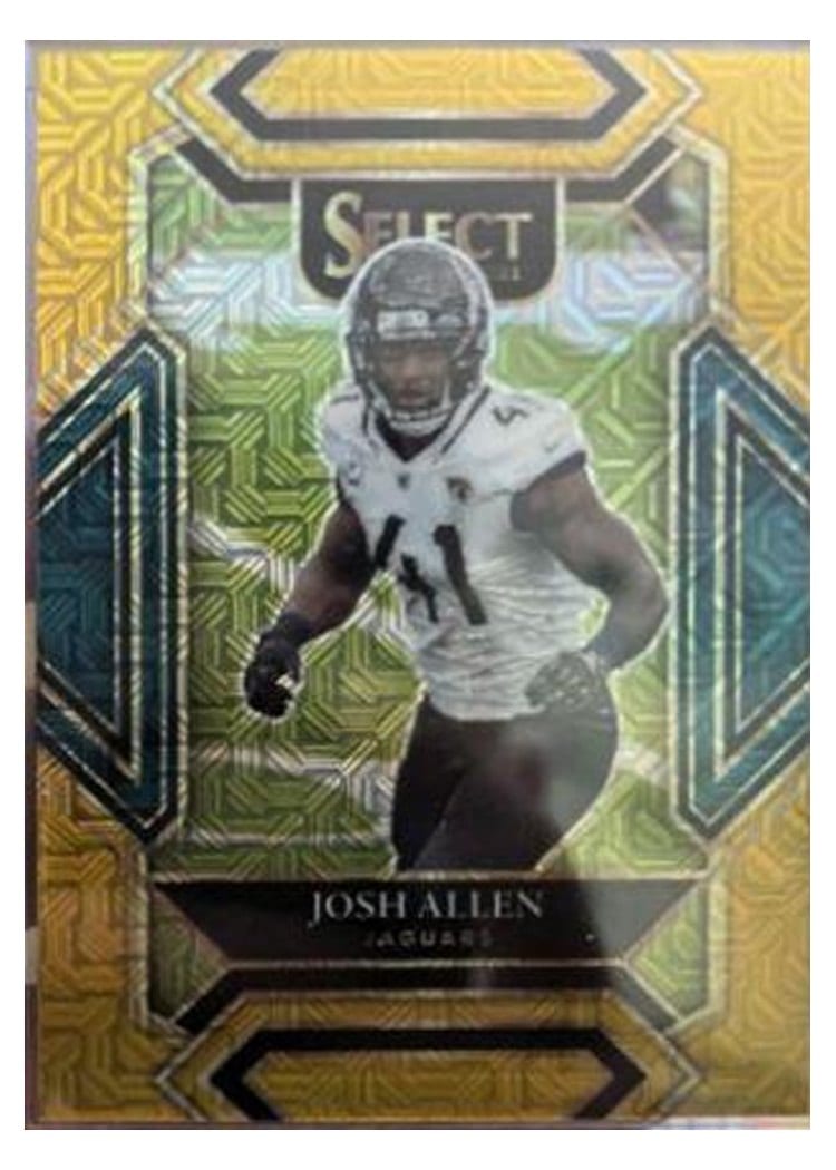 2021 Panini Select Base Set Josh Allen #217 card