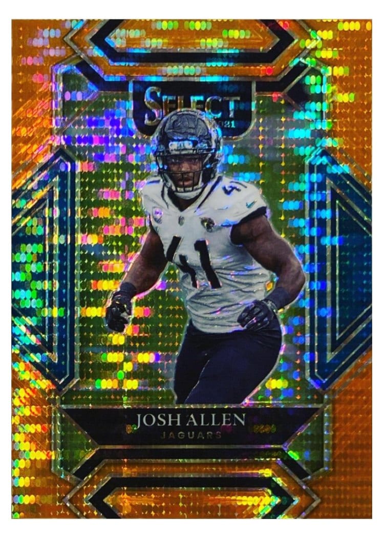2021 Panini Select Base Set Josh Allen #217 card