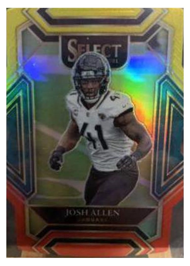2021 Panini Select Base Set Josh Allen #217 card