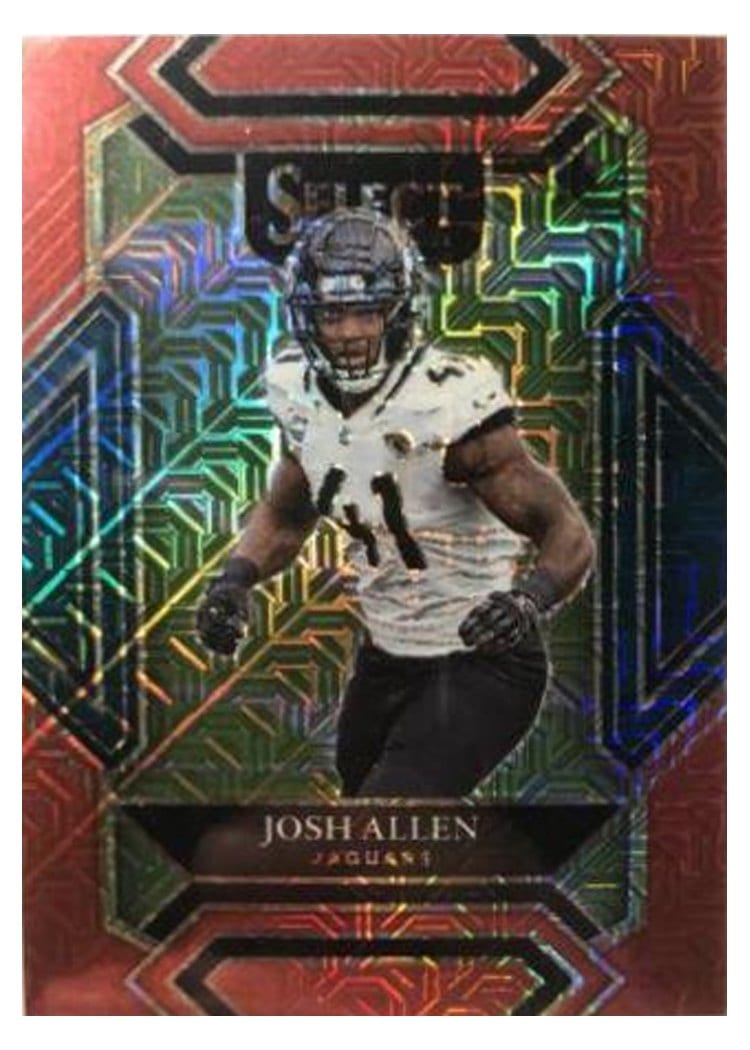 2021 Panini Select Base Set Josh Allen #217 card