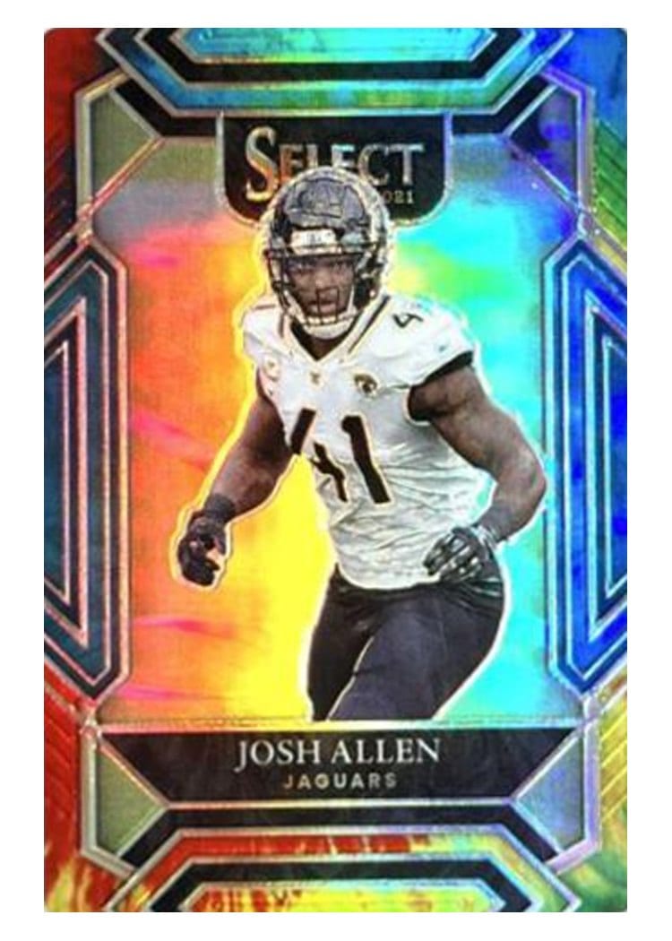 2021 Panini Select Base Set Josh Allen #217 card