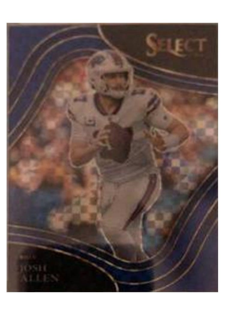 2021 Panini Select Base Set Josh Allen #306 card