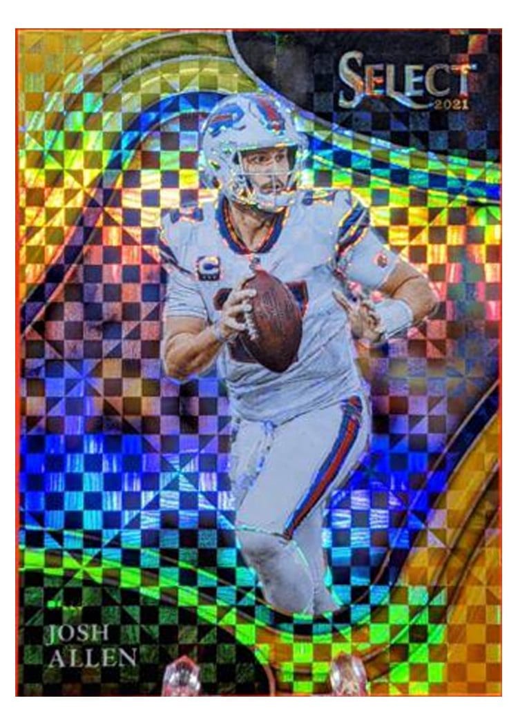 2021 Panini Select Base Set Josh Allen #306 card
