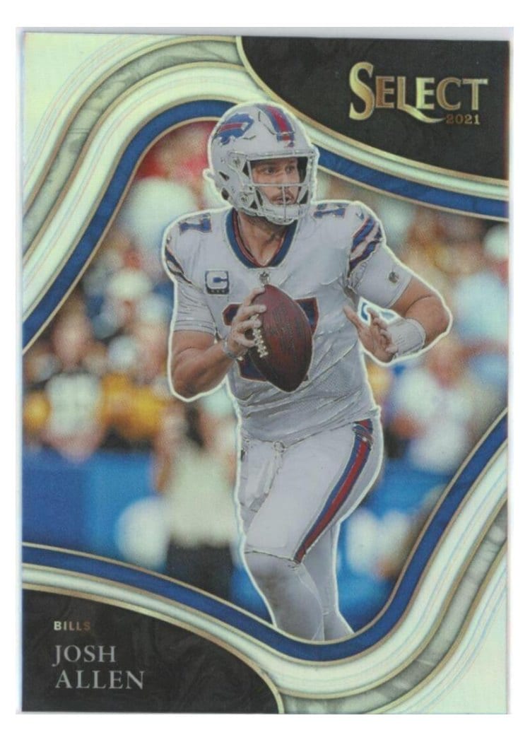 2021 Panini Select Base Set Josh Allen #306 card