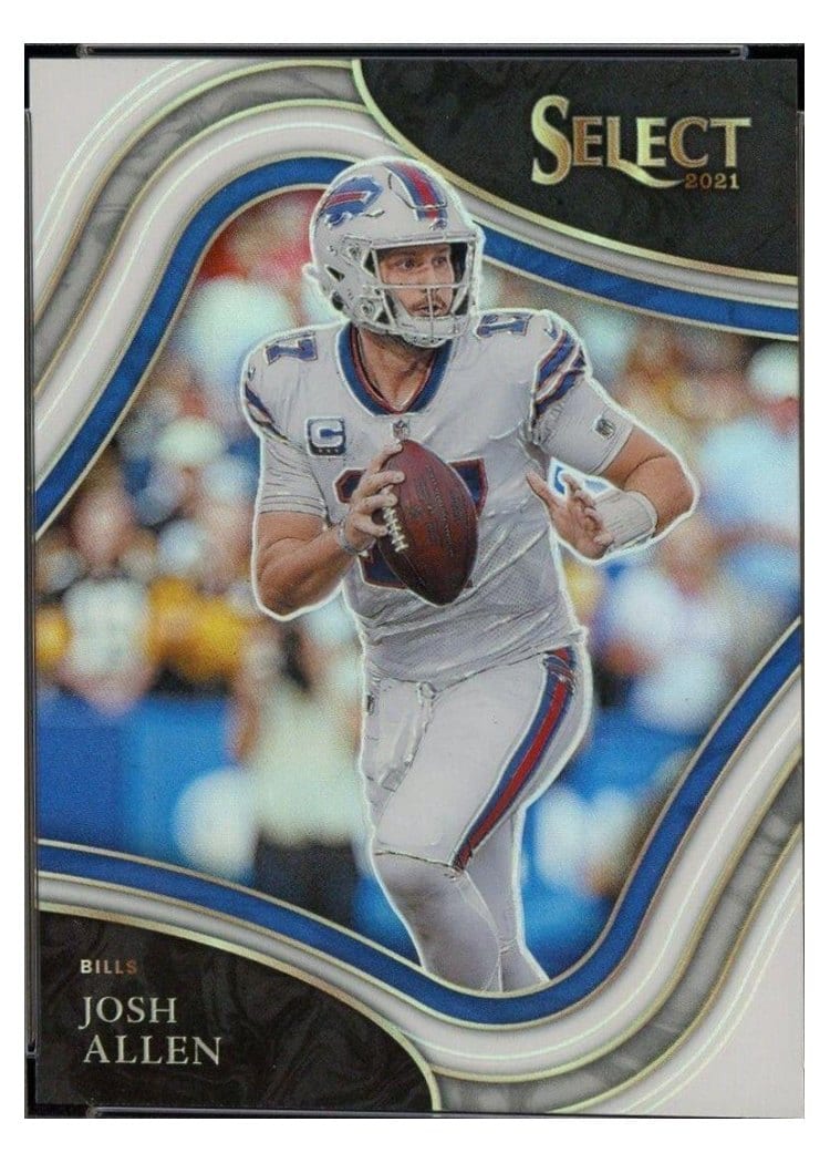 2021 Panini Select Base Set Josh Allen #306 card